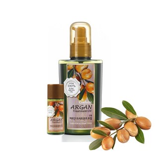 컨퓸 아르간 트리트먼트 헤어 오일 120ml + 25ml, 1세트