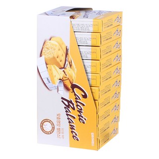 해태제과 칼로리발란스 치즈 다이어트 식품, 76g, 10개