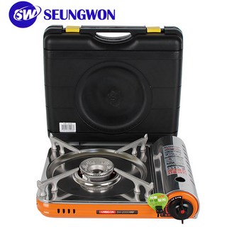 승원 국산승원 고화력부르스타(SW-2000)슬림형 휴대용가스렌지 가스버너, (SW-2000)슬림형