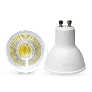 주광색 오스람 필립스 LED MR16 5W GU10 전구 – 할로겐 램프 대체, 안정기 포함, 1개 led gy6.35