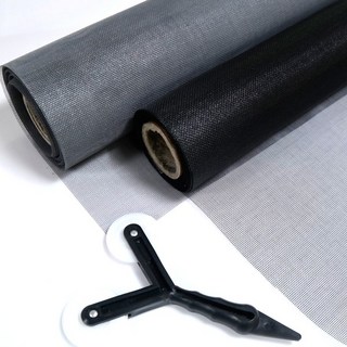 한반도철망 DIY 방충망 화이바글라스 나노망, 02.화이바(일반)-90X40-회색, 1개