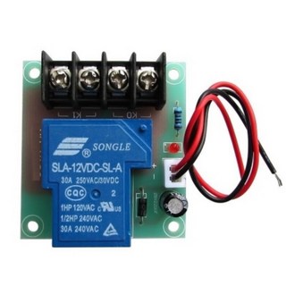 12V 30A 릴레이 모듈 파원전원 대용량 XH-M138, 1개