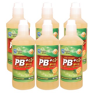 PB 1 플러스 업 다목적 세정제 교체용 1000ml, 6개, 1L