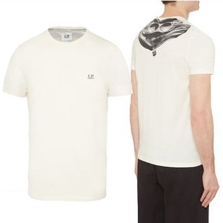 CP company [CP컴퍼니]신상 고글 후드 프린팅 티셔츠 05CMTS078A 103