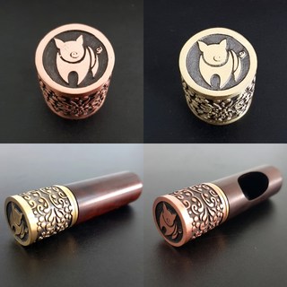 수아재 쥐띠 돼지띠 금속공예 DIY 탯줄도장, 창문형 황돼지