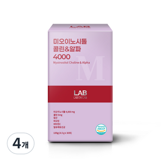 랩온랩 미오이노시톨 콜린&알파 4000, 4개, 135g