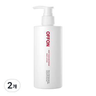 오프온 고보습 리페어 바디로션, 2개, 300ml