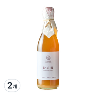 햇살방앗간 저온압착 참기름, 2개, 350ml
