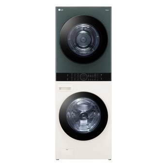 LG 트롬 오브제 워시타워 세탁기 25kg+건조기 22kg 네이처 네이비&네이비 WL22YYZU 렌탈 5년-추천-상품