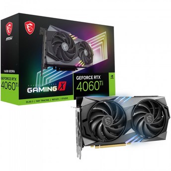 MSI 지포스 RTX 4060 Ti 벤투스 2X 블랙 OC D6 16GB-추천-상품