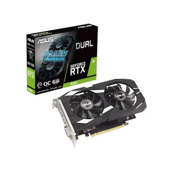 ASUS DUAL 지포스 RTX 3060 O12G OC D6 12GB White-추천-상품