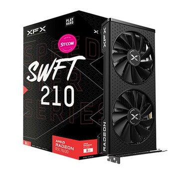 XFX 라데온 RX 7600 SWFT 210 CORE D6 8GB-추천-상품