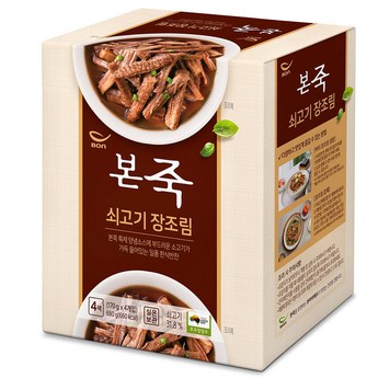 본죽장조림170g×4 가격-추천-상품