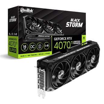 이엠텍 지포스 RTX 3080 Ti BLACK Edition D6X 그래픽카드 12GB-추천-상품