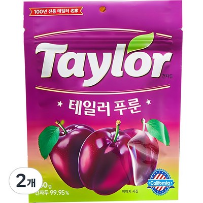 테일러 푸룬건자두, 250g, 2개_푸룬으로 촉촉한 피부를 만들어보세요