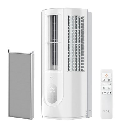 TCL 15㎡ 듀얼인버터 창문형에어컨 + 연장키트 방문설치, TAC-07CWA/DBp, 98cm