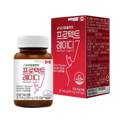 바이탈플랜트 프로텍트 레이디 7, 60정, 19.8g, 1개_바이탈플랜트로 더욱 풍성한 식물 생활을 즐기세요