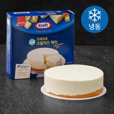  삼립 카페스노우 크래프트크림치즈케익 (냉동), 370g, 1개 