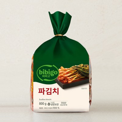 비비고 파김치, 800g, 1봉