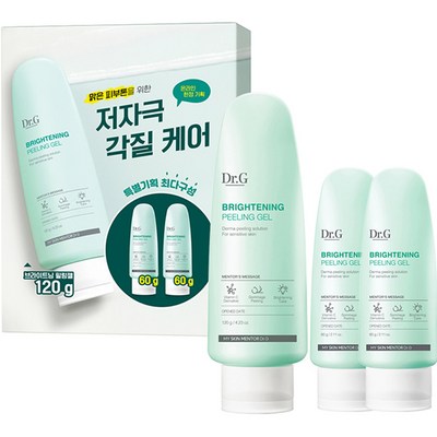 닥터지 브라이트닝 필링젤 120g + 60g x 2p, 1세트_닥터지필링젤로 새로운 피부를 만나보세요