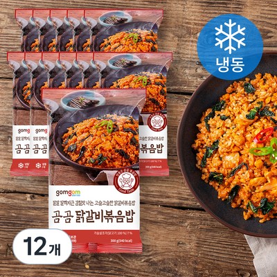 곰곰 닭갈비볶음밥 (냉동), 300g, 12개_맛과 풍미의 조합