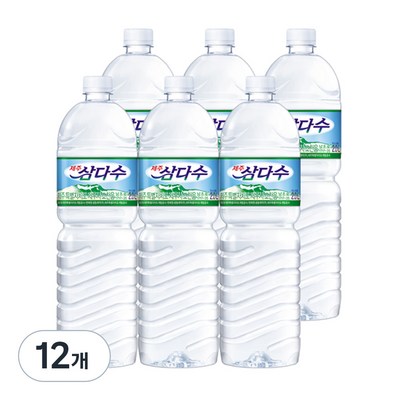 제주 삼다수, 2L, 12개