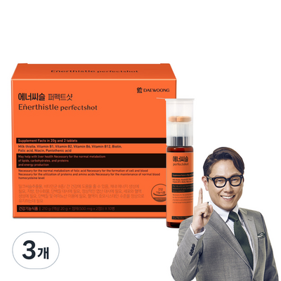 대웅제약 에너씨슬 퍼펙트샷 멀티비타민, 10회분, 3개_현미경으로 들여다보는 대웅제약 에너씨슬 효능과 효과