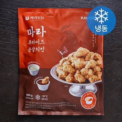 캐비아 마라통닭 마라 후라이드 순살치킨 (냉동), 500g, 1개_마라끌레르의 특별한 매력