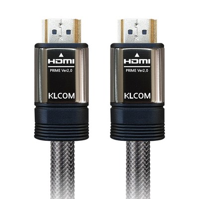  케이엘컴 4K UHD 고급 HDMI to HDMI V2.0 케이블, 1개, 0.3m _최고 퀄리티의 HDMI케이블로 완벽한 영상체험 즐기세요