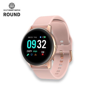 [O.S.T. 본사정품] [스마트워치] OST Smart Watch Round Pink OTCS120T01PP