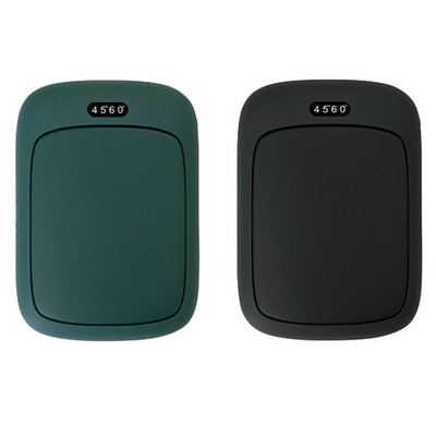 우먼스9999 충전식 USB 무선 손난로 휴대용 캠핑용 글램핑 카라반 물류센터 등산 스포츠 야외 낚시 에코너-H1, 그린+블랙
