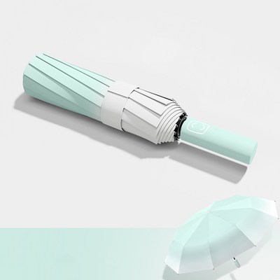 에미바 3단그러데이션 초경량 자동 우산 겸용 햇빛가리개H009_쉽고 간편한 3단자동우산