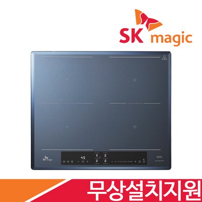 SK매직 2구/3구/4구 빌트인 전기렌지 하이라이트 ERABT300M 외 하이브리드 인덕션 모음 / 상품별 사은품지급, IHRBF40C(4구인덕션)