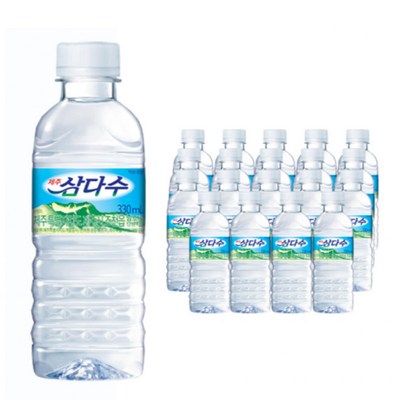 제주삼다수, 330ml, 60개