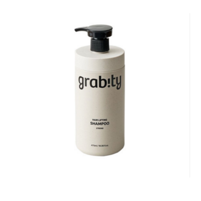 [본사 정품] [단일] 그래비티 헤어 리프팅 샴푸 스트롱 / grabity hair lifting shampoo 가는모발 모발의 풍성함 유지도움 2중탈모케어 저자극미산성 비건성분, 1개, 475ml