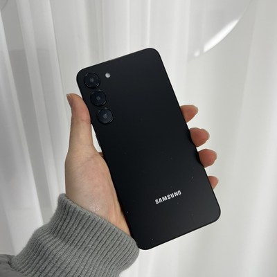갤럭시 S23 목업 목각 전시용 매장 진열, S23블랙
