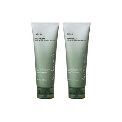 아누아 어성초 LHA 모이스처 필링젤 120ml 2개