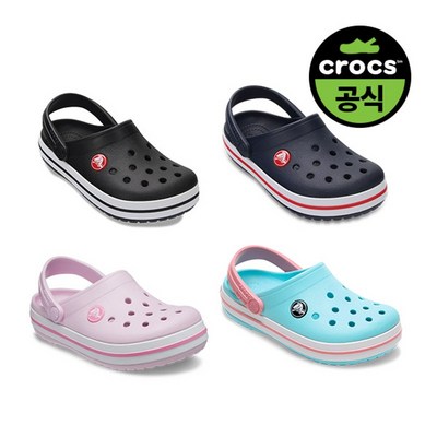 크록스 키즈 CROCBAND CLOG K 4종 택1 (24SKCL207006)