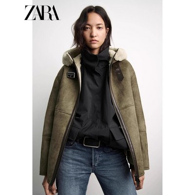 자라 양털 후드 무스탕 점퍼 zara_쫀쫀한 탄력을 자랑하는 자라 스킨케어