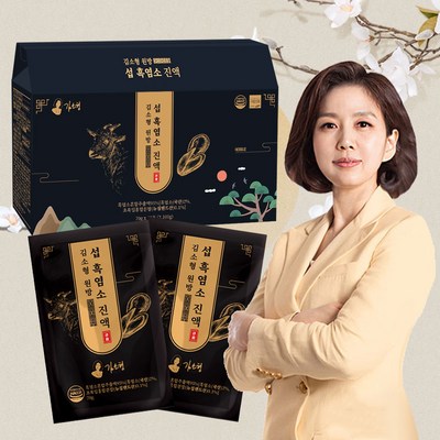 관절특화 프리미엄 김소형 섭 흑염소 진액 추석 선물 세트, 1박스, 2.1L