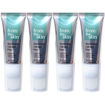 프롬더스킨 글루타치온 콜라겐 팩 50g 리프팅 진정팩 마스크팩 필오프팩 크림팩, 4개, 1개입