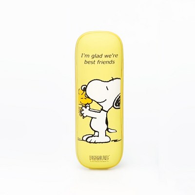 피너츠 스누피 USB 충전식 손난로 보조배터리 5000mAh, SN022-139, 옐로우