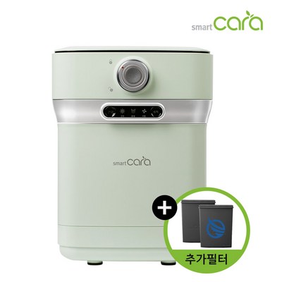 [한정수량특가] 스마트카라 400 음식물처리기 분쇄기 네이처 그린 +추가필터2개포함