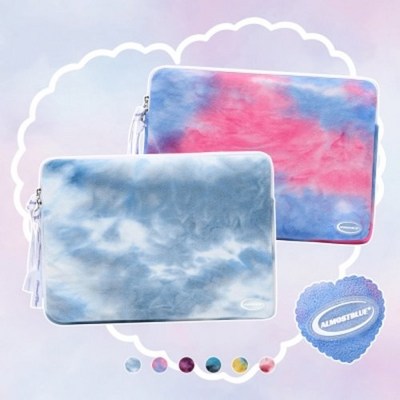 [텐바이텐] TIE DYE LAPTOP POUCH (아이패드 11 13 15형 노트북 파우치), RASBERRY PIE/L