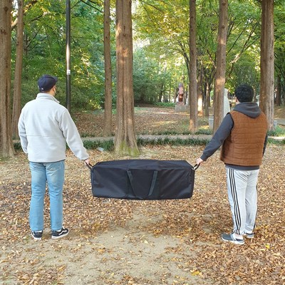 하디아 대형 캠핑 가방 텐트 겨울 옷 이불 감성 용품 팩 멀티백 캐리백 장비 용품 보관, M