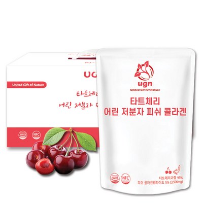  유지앤 타트체리 어린 저분자 피쉬 콜라겐, 2100ml, 1개 