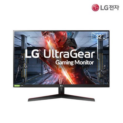 안전제품 LG 울트라기어 32인치 165Hz 주사율 지원 게이밍 모니터, 1년