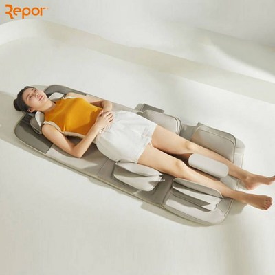 샤오미 Repor 에어 스트레칭매트 RP-U5 PRO 전신 공기압 마사지기 가열버전/에어백 안마 패드 최신 업그레이드
