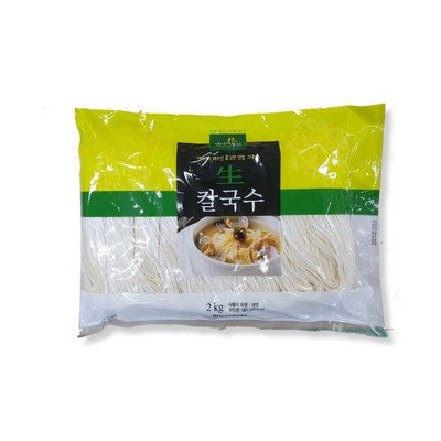 [아이싱싱]생칼국수 2kg, 1개