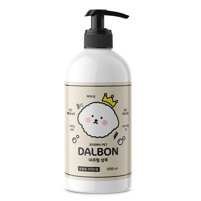 달본 PET 내추럴 강아지 샴푸린스겸용, 1L, 2개_달디본(Daldibon)으로 달콤한 생활 즐기기